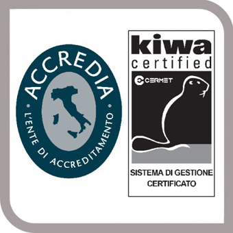Accredia - Kiwa certified